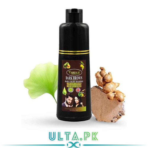 Professional Hair Dye Shampoo (Brown / Dark Brown)