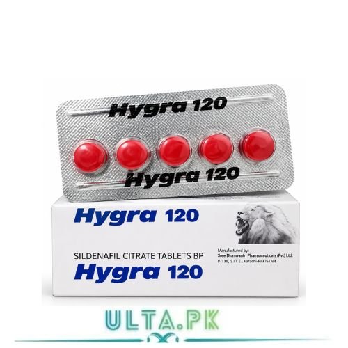 Hygra 120 Sildenafil Citrate Tablets Male Health