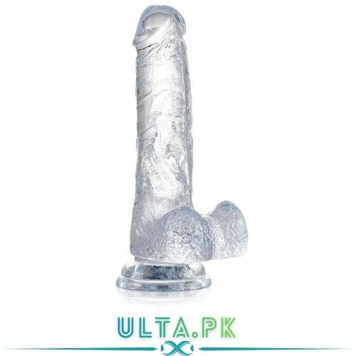 7-1-inch-dildo-realistic-clear-silicone-cup-in-pakistan