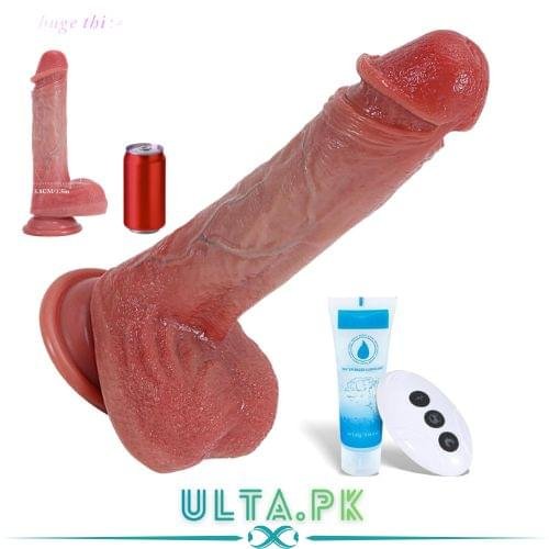 Premium 8 Inch Silicone G Spot Vibrator Dildo In Pakistan