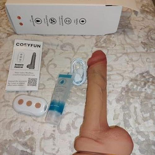 Premium 8 Inch Silicone G Spot Vibrator Dildo - Image 3