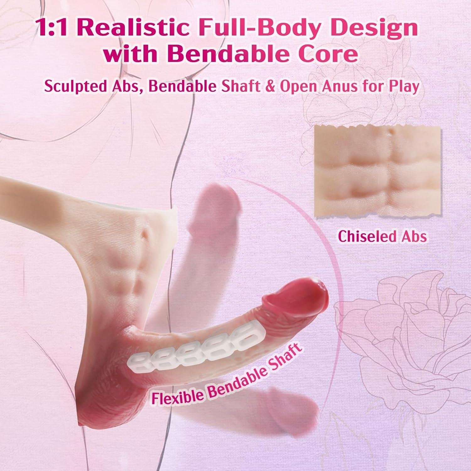 5.6 Inch Harness Storage Bag Dildo