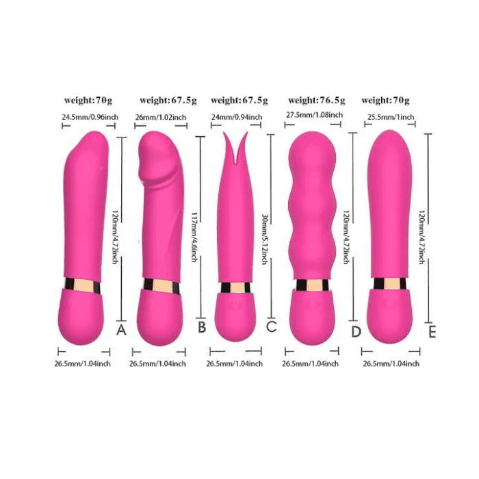 6 Inches Milo Silicone Vibrator