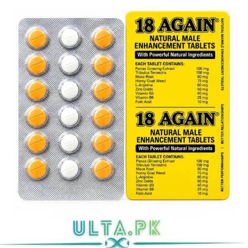 18 AGAIN Natural Male Enhancement 18 Tablets