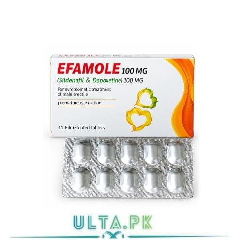 EFAMOLE 100mg Sildenafil Dapoxetine Tablets