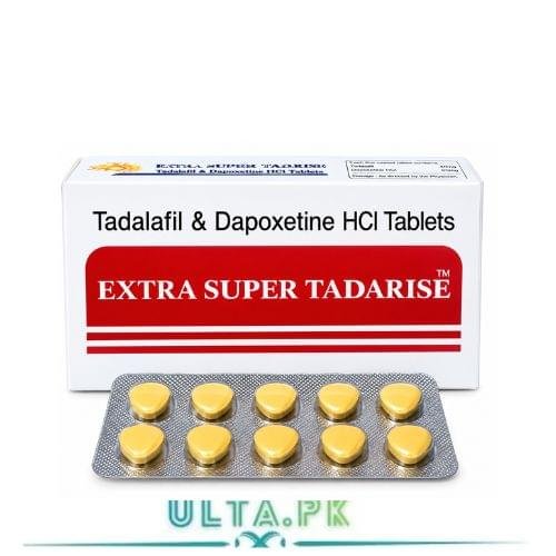 Extra Super Tadarise Tadalafil Dapoxetine10 Tablets