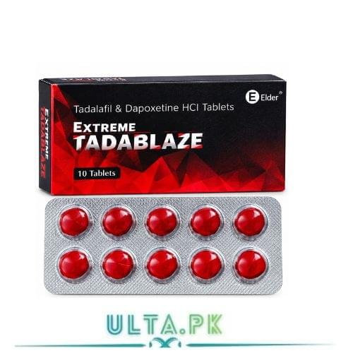 Extreme Tadablaze Dual Action Dapoxetine HCl Tablets