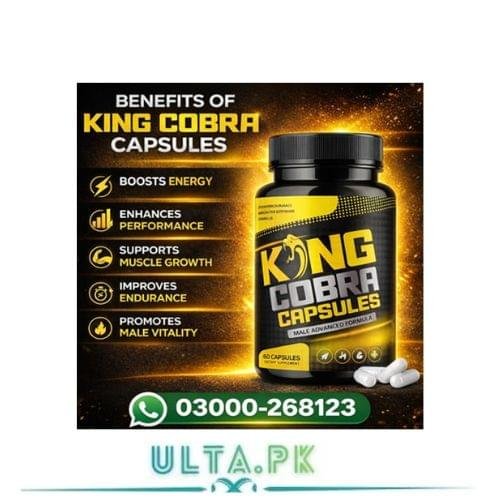 King Cobra Capsules 60 Wellness Support