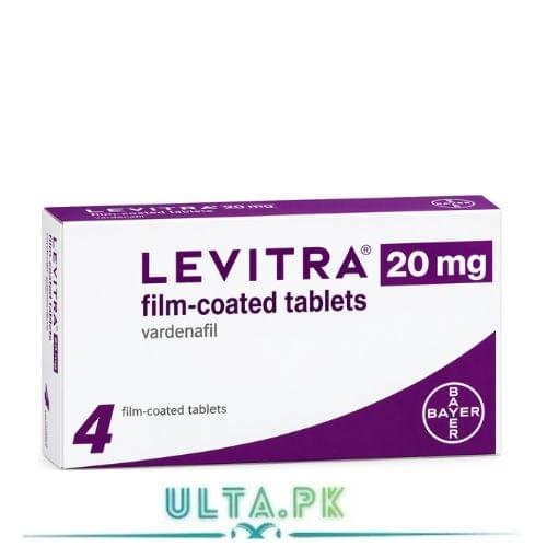 LEVITRA 20mg Vardenafil Film Coated Tablets