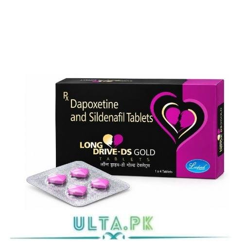 LONG DRIVE-DS GOLD Dapoxetine Sildenafil Tablets